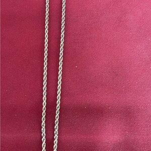 14k Yellow Gold Rope Chain Necklace 22” Unisex